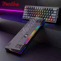 Clavier mécanique personnalisé Yeaibo pour ordinateur portable, clavier magique et souris, claviers sans fil, touches de clavier pour PC, clavier mécanique pour jeux