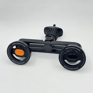 Soporte magnético dual para teléfono con ventosa y cabezal esférico de 17 mm para coche - Product Image 6