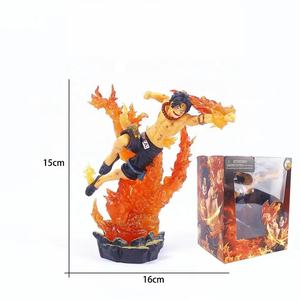 Venta caliente Fire Fist Luffy Ace Demon <span class=keywords><strong>Slash</strong></span> Zoro Demon Wind Leg Sanji PVC Anime Figuras de acción - Product Image 5