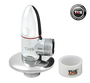 Válvula Angular de Latón PLAT INIUM TURPEDO 1/2"×1/2" con Cabeza de Cerámica |   Premium |   THS Thermostyle ® - Product Image 3