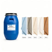 Agent fixateur polyester sans formaldéhyde SX556-1 pour la teinture textile, excellente résistance au lavage