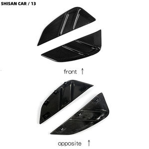 Parafanghi per bocchette laterali paraurti in carbonio <span class=keywords><strong>a</strong></span> secco stile MP per BMW <span class=keywords><strong>M3</strong></span> G80 G81 M4 G82 G83 2021 + - Product Image 5