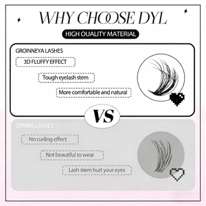 Fournisseur de cils autocollants sans colle de marque propre, pré-attachés pour l'extension et le recollage sur les cils - Product Image 5