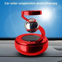 Désodorisant solaire pour voiture Aromathérapie pour voiture Ornements de parfum à énergie solaire Accessoires d'intérieur de parfum de voiture de haute qualité