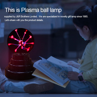 Boule de plasma en promotion pour jouets d'enfants, alimentation USB ou piles, idéale pour la recherche scientifique