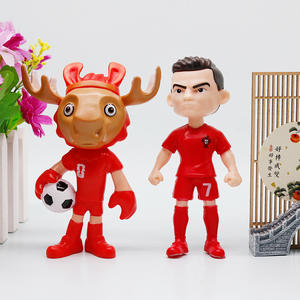 Figuras de Acción de Fútbol 3D de <span class=keywords><strong>Messi</strong></span>, Adornos, Accesorios para Coche, Pastel, Decoración de Mesa, Juego de Figuras de Acción, Regalos Personalizados al por Mayor - Product Image 4