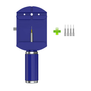 XINGQIU-Kit de herramientas de reparación de banda de reloj, barras de resorte, pinzas de enlace, removedor, ajustador, abridor, 4 pines, H9