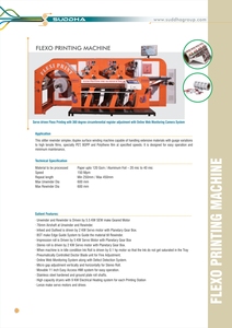 Máy in flexo tốc độ cao Tự động cuộn để cuộn cán mỏng cho bao bì linh hoạt màng giấy lá rào cản - Product Image 3