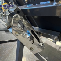 Banc d'hyperextension commercial, chaise romaine, équipement d'entraînement du bas du dos, banc de fitness pour l'amélioration de la force des fessiers et des ischio-jambiers