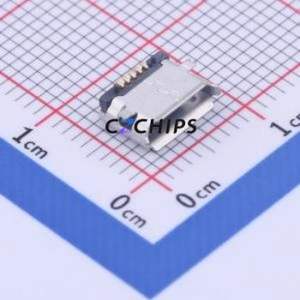 920-D52A2021S10107 USB Connector SMD Connector ( Connector Type: Micro-B )( Protocol Standard: USB 2.0 )( Gender: Female ) - Product Image 1