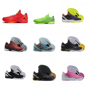 2025년 신상 드랍쉬핑 최고 품질 디자이너 브라이언트 6 프로트로 최상급 스포츠 미끄럼 방지 에어 쿠션 남성 농구화 - Product Image 3