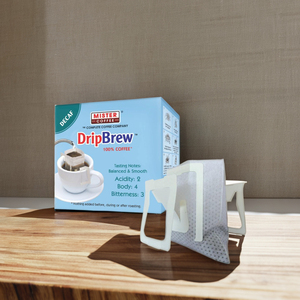 DripBrew Decaf Premium Blended Mellow Malaysian Iced Coffee Drinks Pack 5 Sachets 18-Month Shelf Life Room Temperature Storage - Product Image 1