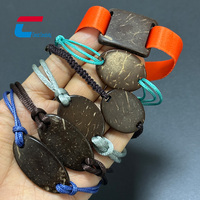 Nouveauté Bracelet en Coquille de Noix de Coco RFID Bracelet NFC en Coquille de Noix de Coco Recyclable pour Hôtel Événement