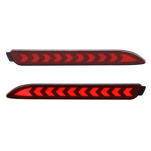 Nouveau feu arrière LED MINGLIDA 12V, réflecteur de pare-chocs, feux de jour pour Innova 12-15 Alphard 06-14 Vellfire 05-14 Avalon 13-16 - Product Image 3