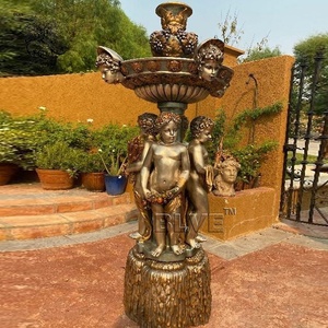 <span class=keywords><strong>Fontaine</strong></span> d'eau extérieure de luxe BLVE pour villas et parcs, grande <span class=keywords><strong>fontaine</strong></span> à étages en bronze avec statues pour la décoration de jardin et l'aménagement paysager - Product Image 5