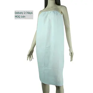 Non-woven Bathrobe For Spa Salon Sauna Bath Dress Sauna Spa Robes Gowns Body Wrap - Buy Spa Robe Gown