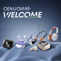 Écouteurs Sans Fil OEM/ODM Portables, Réduction de Bruit ENC, Casque Bluetooth 5.4 OWS, Mini Écouteurs Sans Fil à Faible Latence