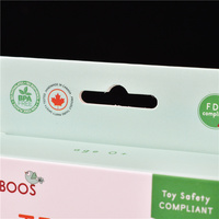 Clip de dentition en carton pour enfants, 10 pièces, boîte de rangement, Logo personnalisé, pour bricolage, idéal comme cadeau