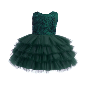 Bambino <span class=keywords><strong>Vestito</strong></span> Operato Neonato Delle Ragazze Della Principessa <span class=keywords><strong>Rosa</strong></span> Vestiti Da Partito Senza Maniche Commercio All'ingrosso Baby Girl Battesimo Abito Abito Bianco - Product Image 5