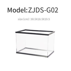 Kotak Makan Reptil ZJDS-G L Akrilik Transparan Tinggi untuk Lanskap Kandang Hewan Peliharaan Akuarium - Product Image 3
