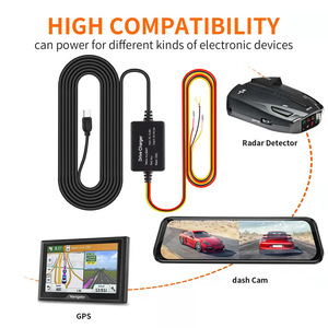 Automotive step-down cables dashcam step-down cables three-core time-lapse recording 24-hour parking monitoring L150 - Product Image 2
