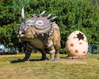 Modèle de robot artificiel de simulation de dinosaure grandeur nature pour une utilisation intérieure/extérieure dans les parcs à thème et les centres commerciaux à vendre