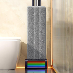 Bộ lau nhà Joybos 2024 thế hệ mới, chất liệu vải sợi nhỏ siêu mịn, dụng cụ lau nhà gia đình, chất lượng cao, cán xoay bằng hợp kim nhôm phẳng - Product Image 5