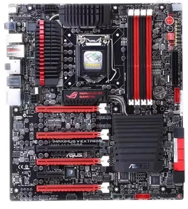 Carte mère de jeu AsusTech MAXIMUS V EXTREME M5E Luxury Z77 DDR3 ATX double canal - Product Image 2