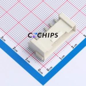 BX-VH3.96-6PWT Wire-to-Board Pin Header SMD,P=3.96mm,Horizontal Mount Connector 1x6P 3.96mm Horizontal Mount VH - Product Image 1