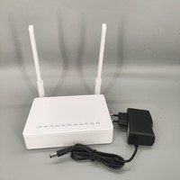 Perangkat Jaringan FTTH 4-Port Dual Antenna Xpon Gpon Epon ONU GM220-S 1GE+3FE+2.4G WiFi Konektivitas 5G 4G Konektor RJ45 Garansi 1 Tahun