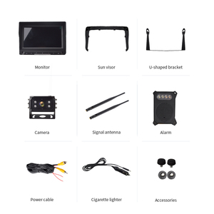 Kỹ thuật số không dây Kit 7inch Monitor với HD Camera với cảnh báo loa - Product Image 6