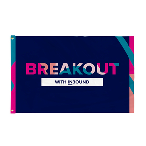 Promotional Custom Design Polyester Logo Printed Personalized Flag Banner