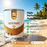 Peinture automobile de finition bleu métallisé pour réparation de carrosserie et revêtement plastique 1L*12 – Approvisionnement direct usine