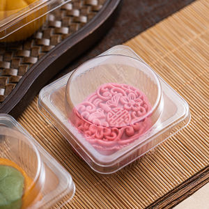 กล่องใส่ขนมขนาดเล็ก JL1011 <span class=keywords><strong>501</strong></span> 801 มีสินค้าในสต็อก กล่องใส่ขนมมินิเค้ก บิสกิต ขนมไหว้พระจันทร์ บรรจุภัณฑ์พลาสติกใสสำหรับขนมหวาน กล่องใส่อาหารเกรดอาหาร รูปทรงสี่เหลี่ยม - Product Image 3