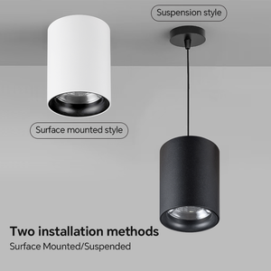 15 wát LED Downlight mặt dây chuyền trần ánh sáng xi lanh bề mặt được gắn treo nhôm bao gồm cài đặt dự án Downlight - Product Image 3