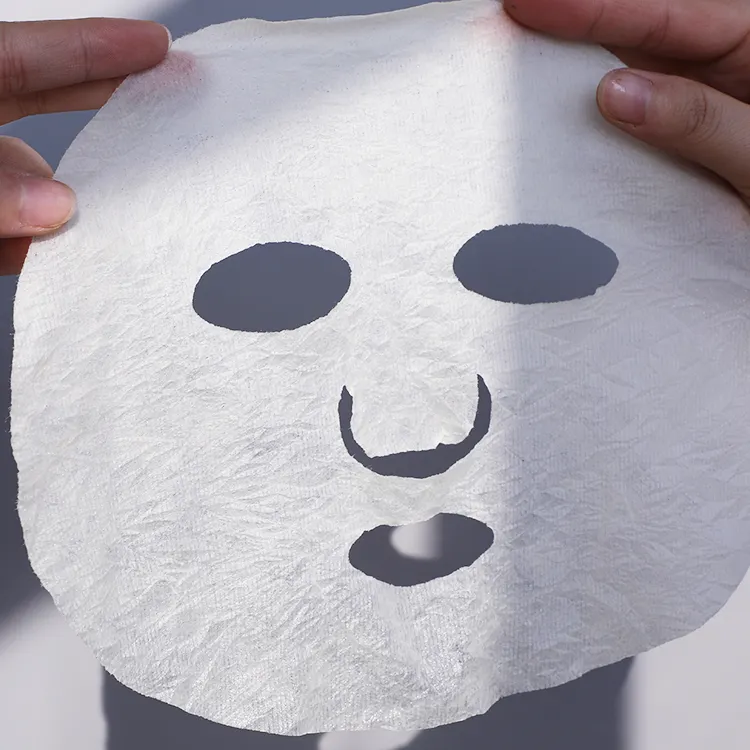 Bananen faser koreanische Gesichts maskierung Private Label Blatt komprimierte Gesichts maske