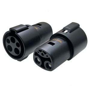 قابس شحن و تفريغ كهربائي من النوع 1J1772 محول تيار متردد 60 أمبير / 250 فولت متوافق مع شاحن SAE J1772 - Product Image 1