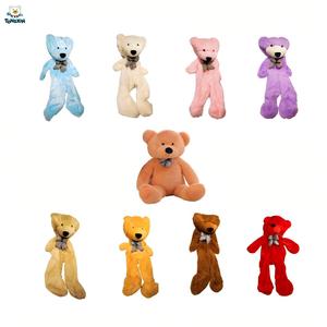 <span class=keywords><strong>Orsetto</strong></span> <span class=keywords><strong>di</strong></span> peluche grande e morbido con cerniera, non imbottito, in vendita all'ingrosso - Giocattolo <span class=keywords><strong>di</strong></span> peluche a forma <span class=keywords><strong>di</strong></span> orso, non imbottito, in cotone, morbido al tatto - Product Image 2