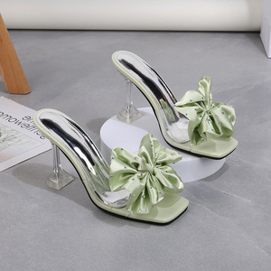 Nuovo Stile per il Commercio Estero, Sandali Estivi 2025 <span class=keywords><strong>con</strong></span> Punta Chiusa per <span class=keywords><strong>Donna</strong></span>, Taglia <span class=keywords><strong>43</strong></span>, Traspiranti <span class=keywords><strong>con</strong></span> <span class=keywords><strong>Tacco</strong></span> Alto, Sexy Stile Europeo - Product Image 5