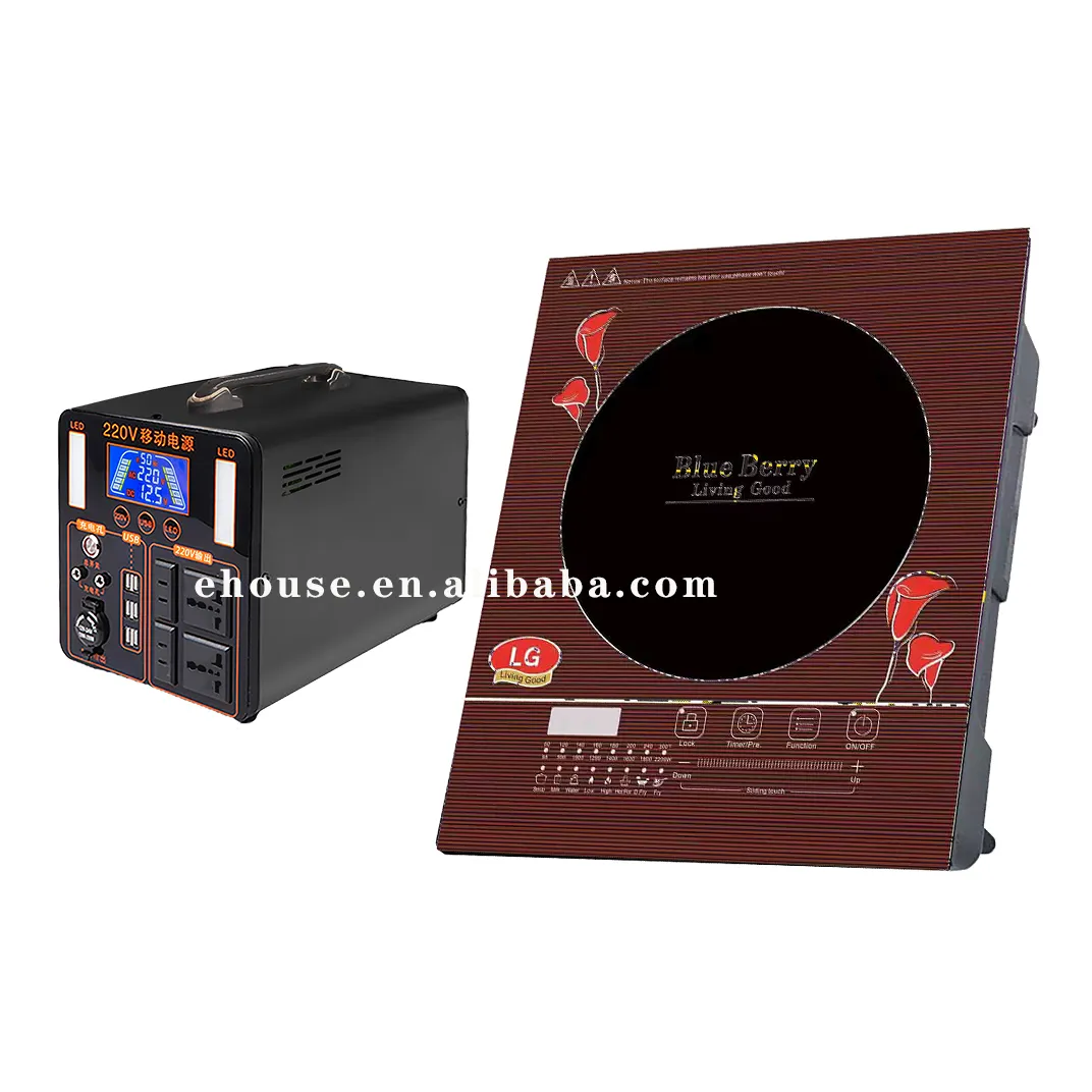 Solar Induction Cooker Hot Sales Induction By Solar Power Or Battery Powered