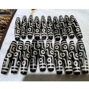 ลูกปัดหินทิเบตโบราณอายุ50 ~ 60มม.,ลูกปัดหินทิเบตโบราณ9ตา21ตาสำหรับทำเครื่องประดับ - Product Image 3