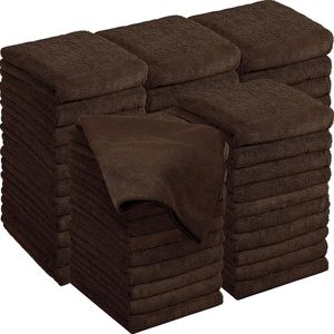36 Serviettes de Salon en Microfibre Unies, Style Turc, Résistantes à l'Eau de Javel, Absorbantes, pour Gym, Bain, Spa, Rasage et Séchage des <span class=keywords><strong>Cheveux</strong></span> - Product Image 5