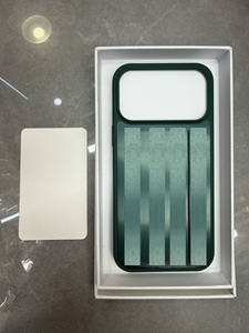 Étui de téléphone de luxe en alliage d'aluminium magnétique givré pour 17ProMax 16pro, design <span class=keywords><strong>valise</strong></span>, protection intégrale antichoc, style urbain - Product Image 4