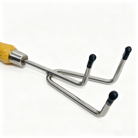 Grossiste en outils de jardin à faible MOQ : pelle en métal, râteau à feuilles et kit de bonsaï pour le désherbage, coffrets cadeaux de Noël