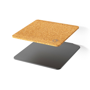 Plataforma/Estante de Pared para Gatos, Ecológica, de Madera y Acero Inoxidable, con Corcho, en Oferta - Product Image 6