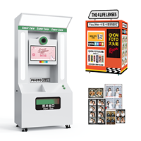 Machine Photobooth Numérique Professionnelle avec Appareil Photo et Imprimante Photo de Passeport à Monnayeur – Pixels Camera – PROMOTION EXCEPTIONNELLE
