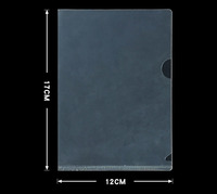 Petite pochette de rangement personnalisée avec impression K4 A3 A4 A5 A6 A7 A8 transparente en PP en forme de L pour documents, factures, reçus, photos