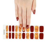 Nouveauté, vente chaude, autocollants pour ongles en gel semi-durci, non toxiques, nouveaux produits de beauté, vente en gros, fournitures pour l'art des ongles en gel