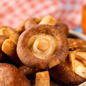 VF keripik sayuran 4kg Shiitake jamur renyah OEM kemasan jumlah besar vakum penggorengan Shiitake jamur kering makanan ringan - Product Image 5