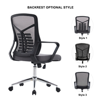 Chaises de bureau ergonomiques au design moderne bon marché en vente de gros chaises de bureau à mi-dossier en maille pleine salle de conférence pour visiteurs Sillas De Oficina Al Por Mayor